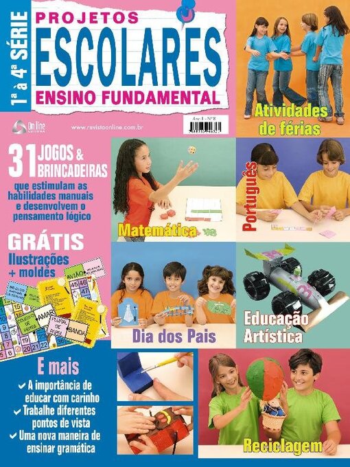 Title details for Projetos Escolares - Ensino Fundamental by Online Editora - Available